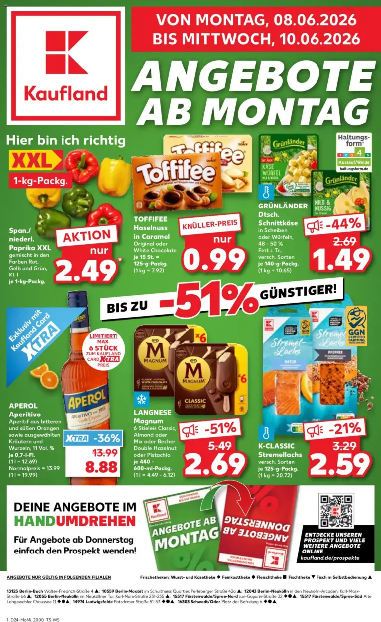 Prospekt Kaufland ab 08.06.2026