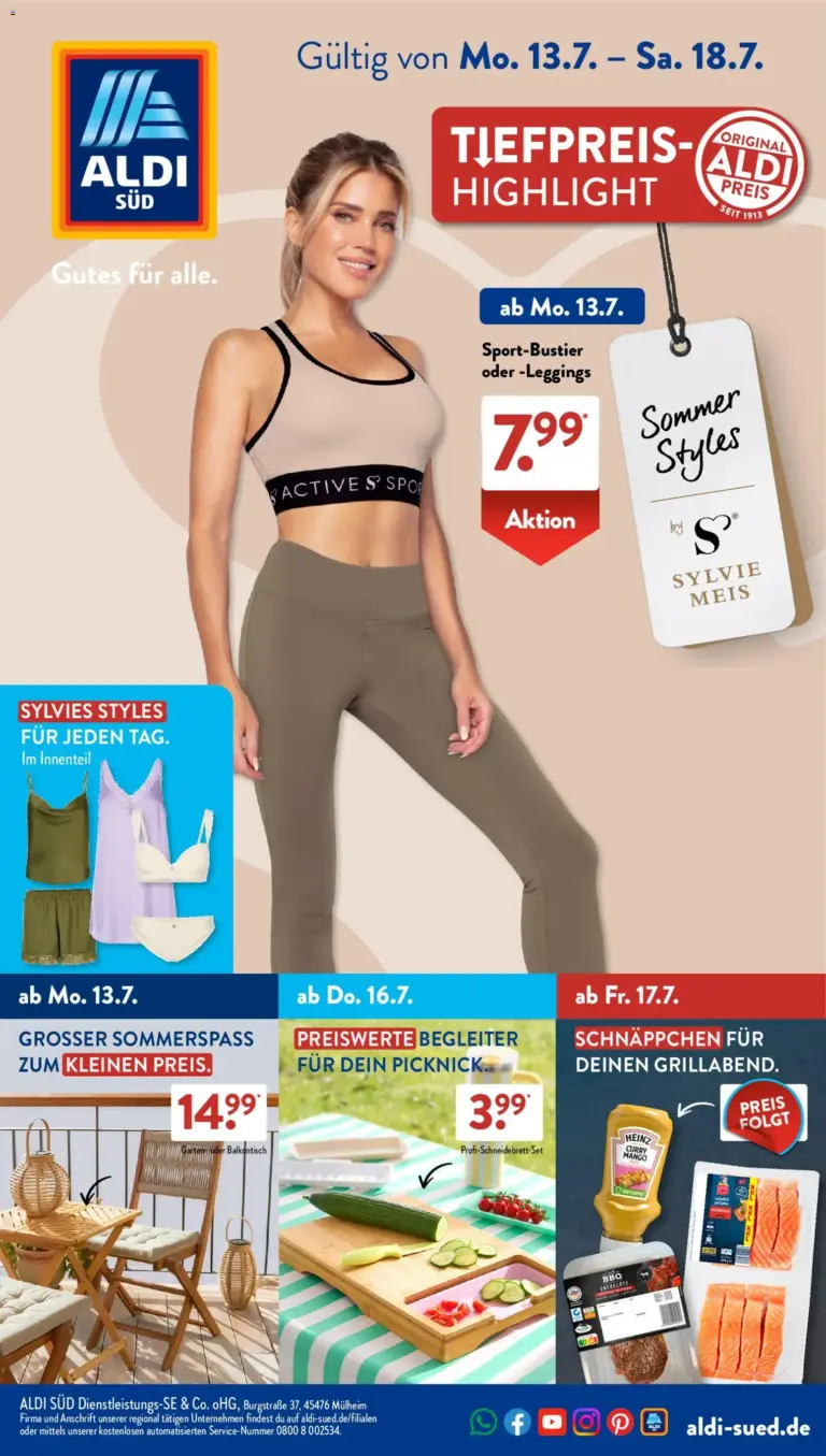 Aldi Süd Prospekt ab 13.07.2026