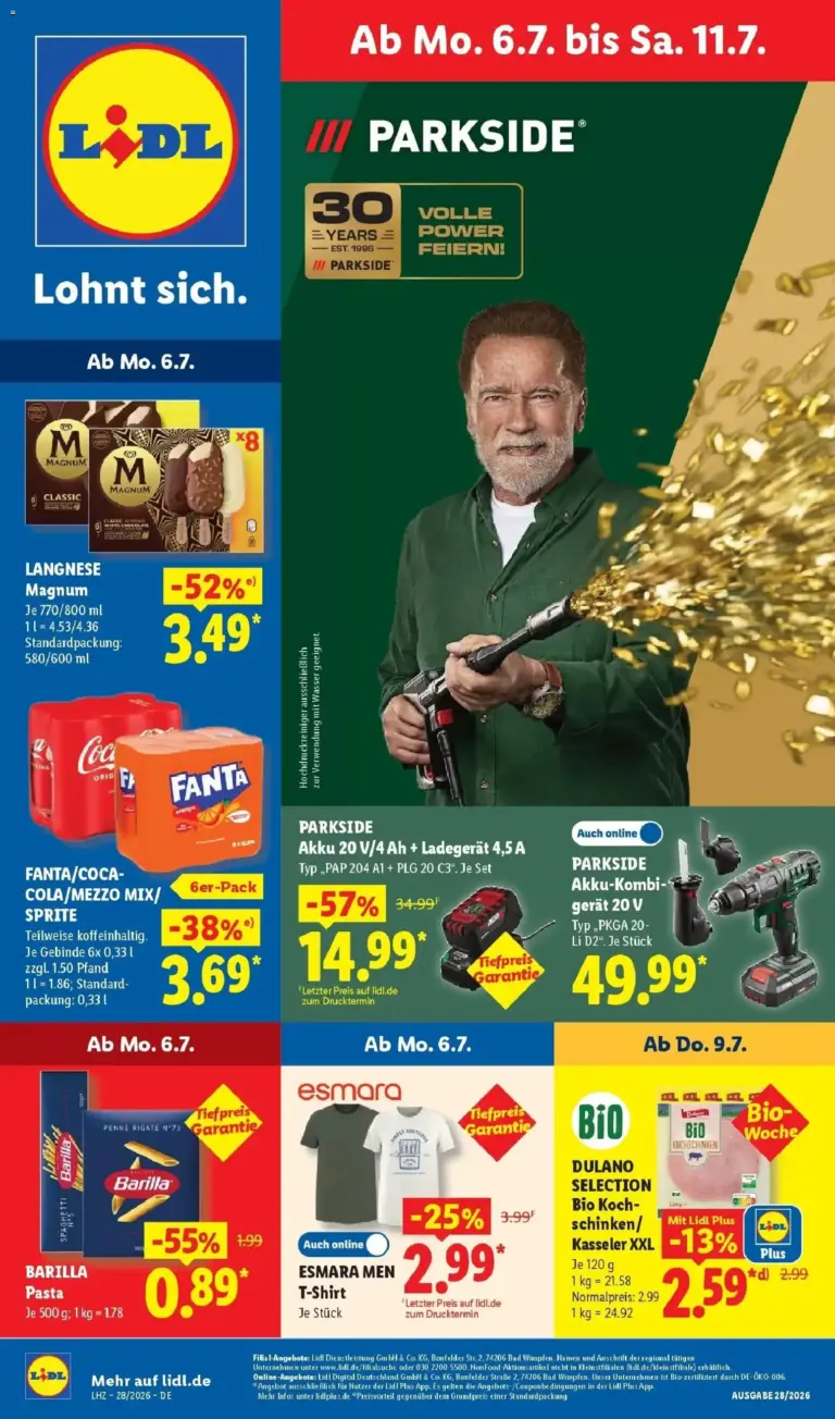 Lidl Prospekt Mahlow ab 06.07.2026