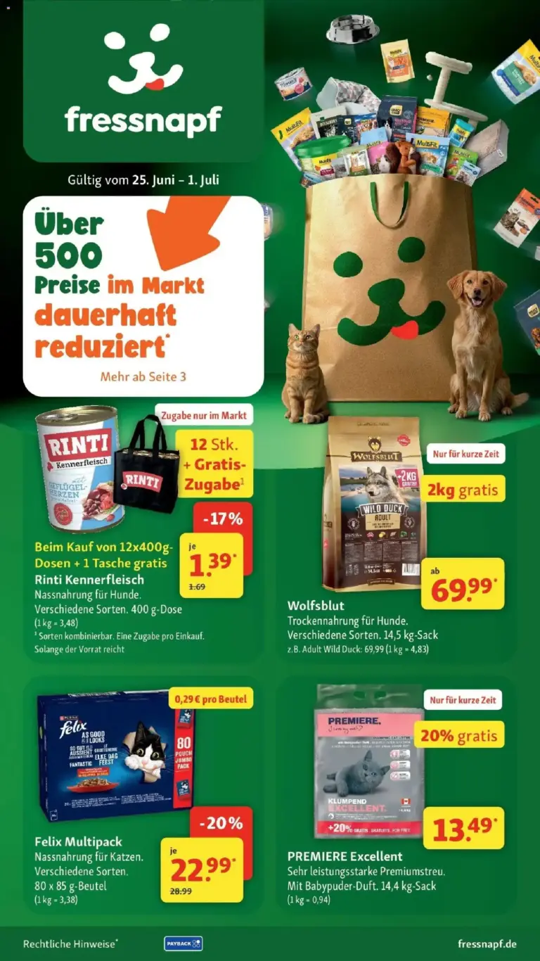 Fressnapf Aktueller Prospekt ab 25.06.2026