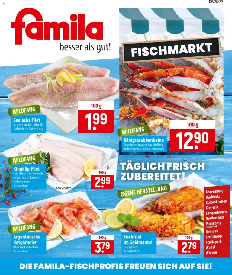 Famila Fischmarkt ab 06.07.2026