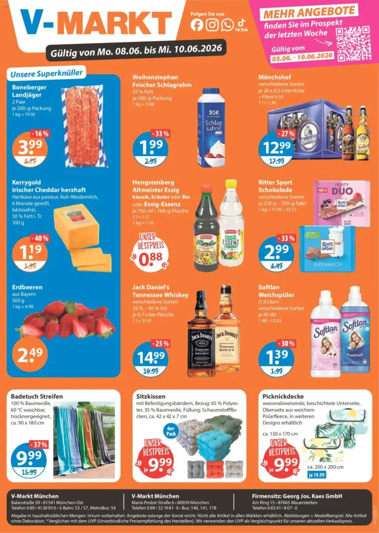 V-Markt München ab Montag ab 08.06.2026