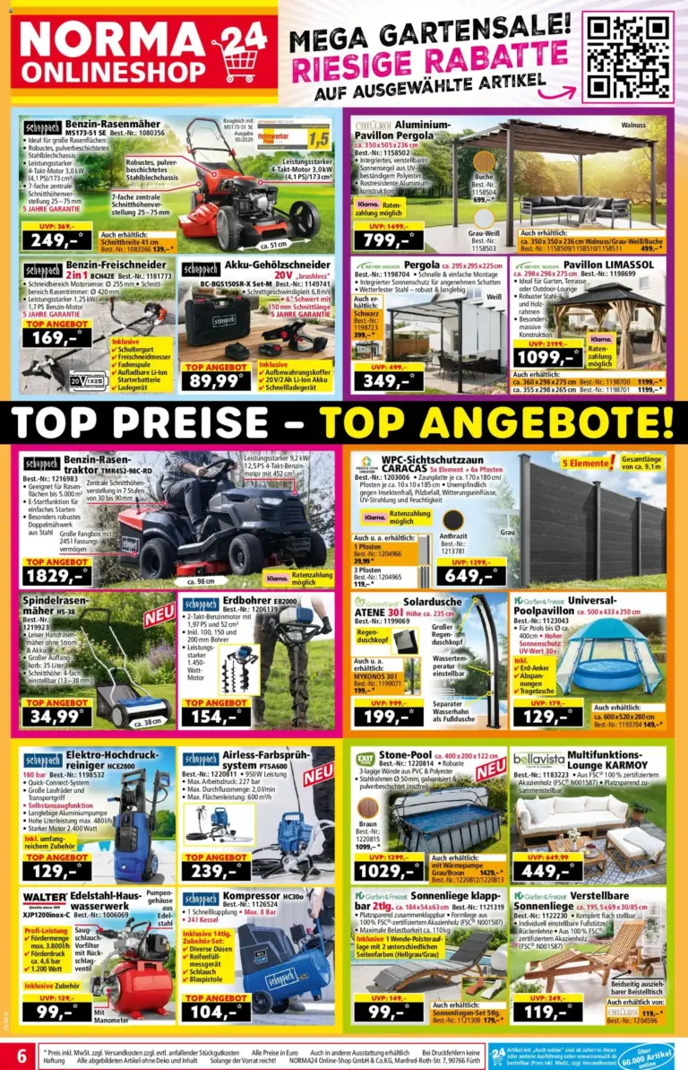 Norma Onlineshop ab 15.06.2026