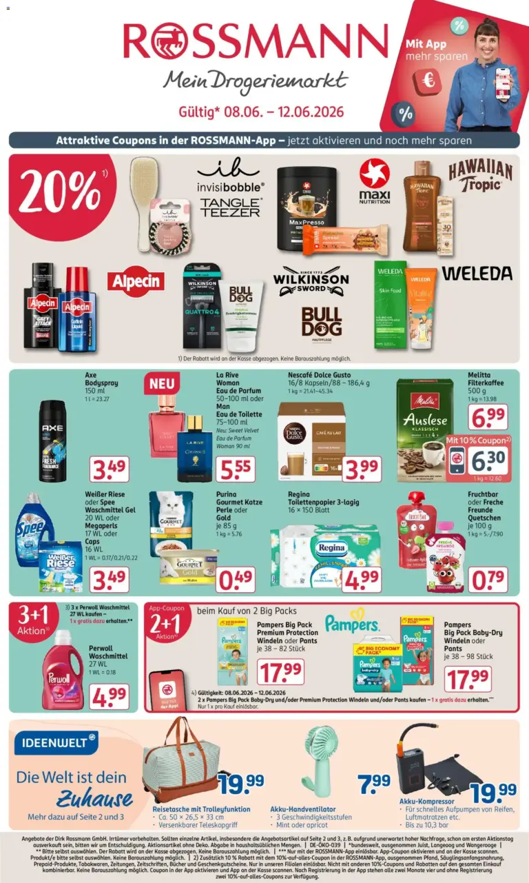 Rossmann Prospekt ab 08.06.2026