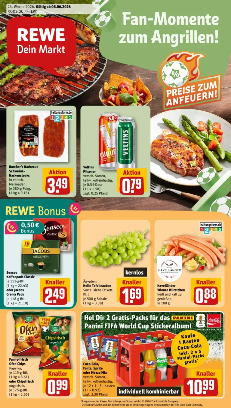 REWE Prospekt ab 08.06.2026