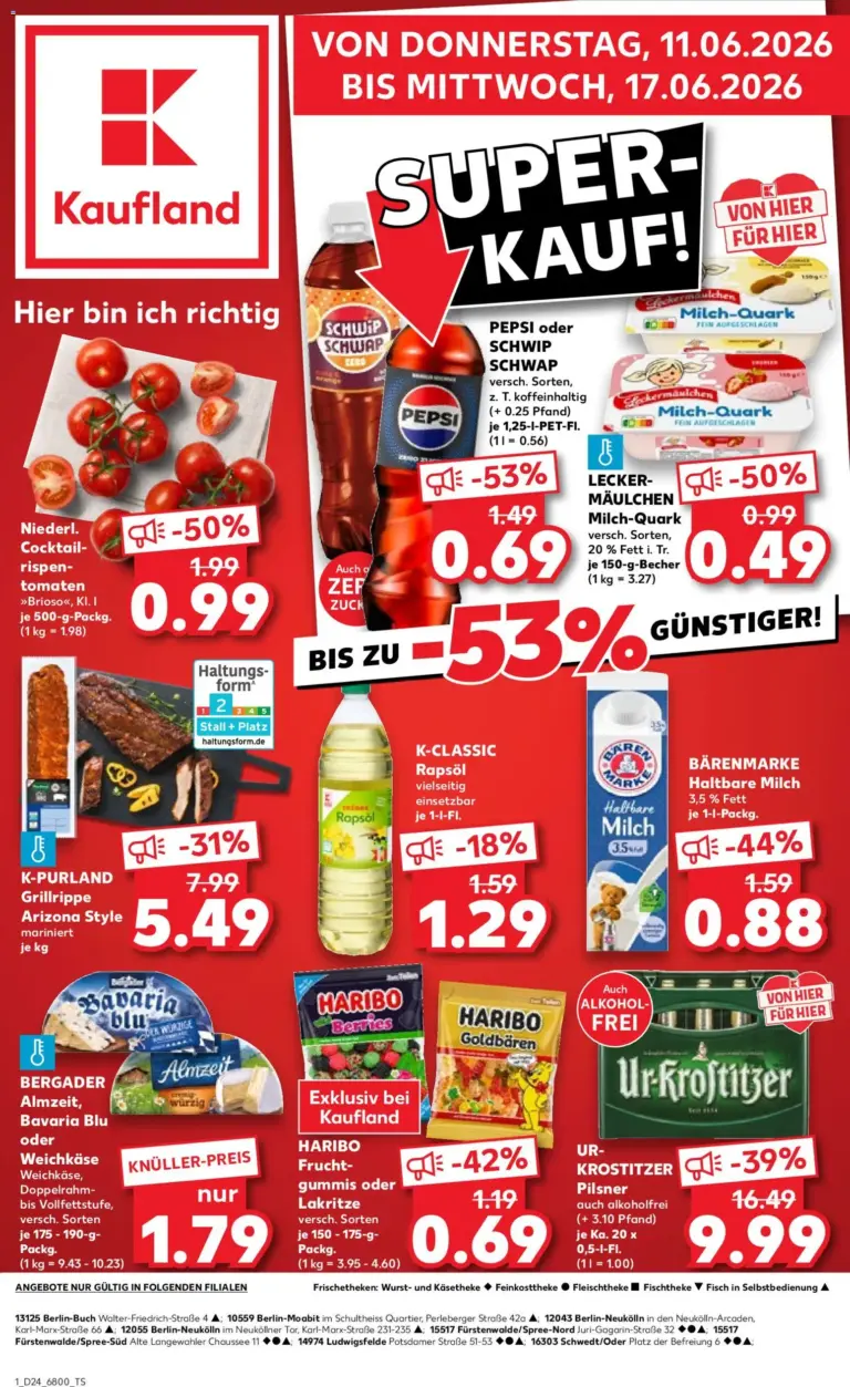 Prospekt Kaufland ab 11.06.2026