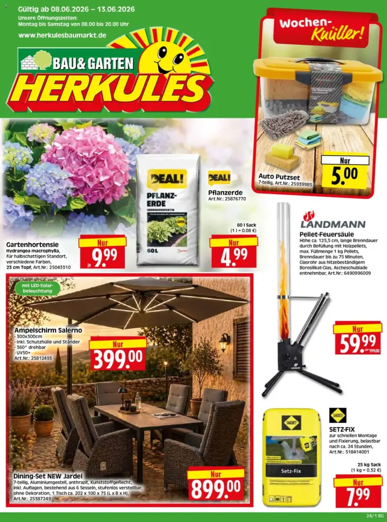 Wunderschne Herkules Baumarkt Onlineshop Bild