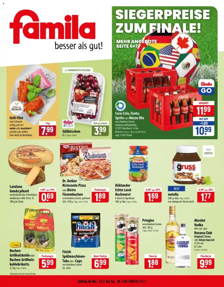 Famila Prospekt ab 13.07.2026