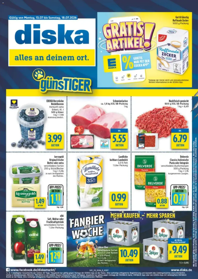 Diska - Diska Sachsen-Thüringen KW29 ab 13.07.2026