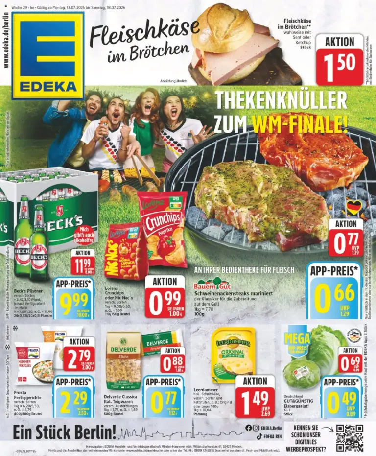 Edeka Prospekt ab 13.07.2026