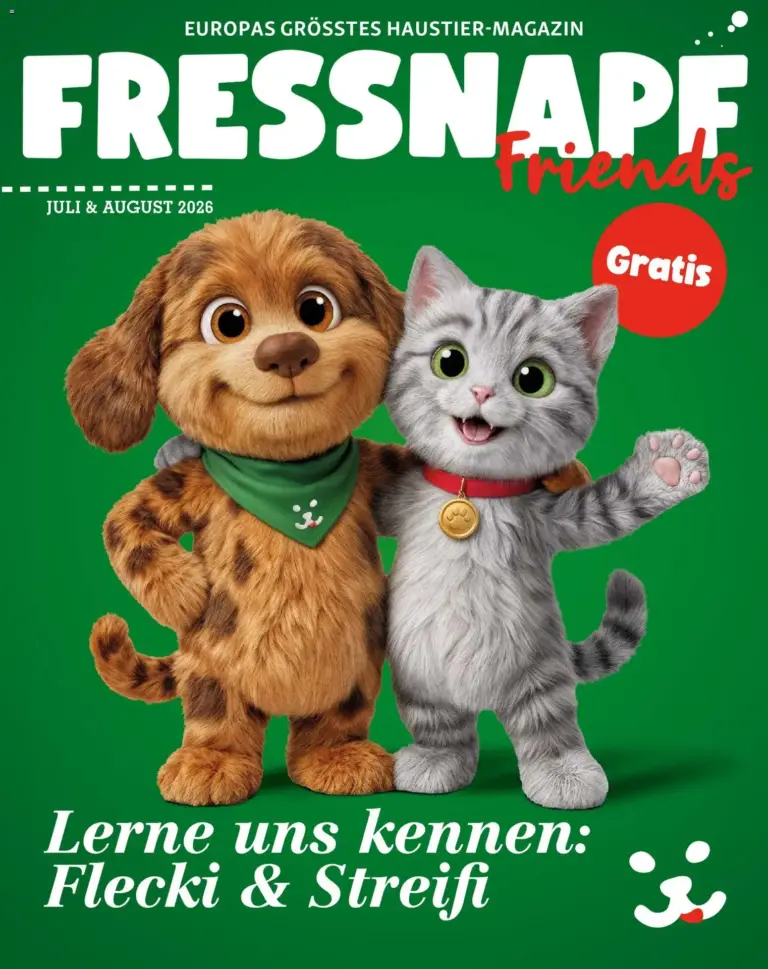 Fressnapf Friends Magazin ab 01.07.2026