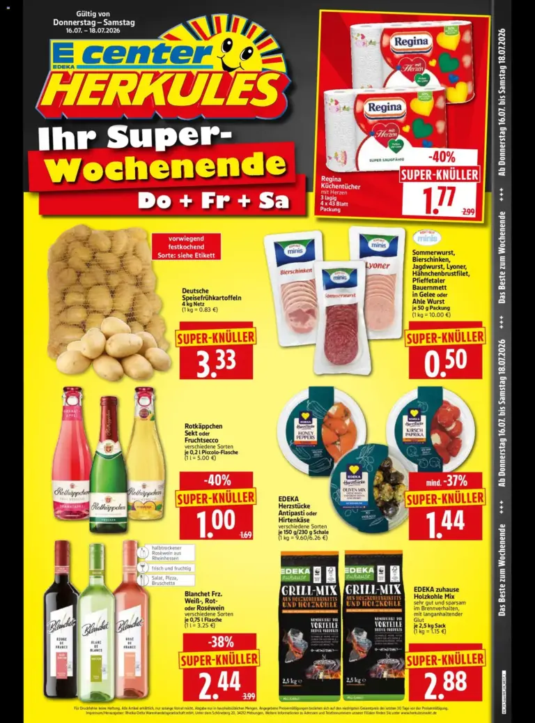 HERKULES Sonderbeilage ab 16.07.2026