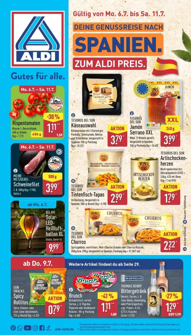 Aldi - ALDI Nord: Wochenangebote ab 05.07.2026