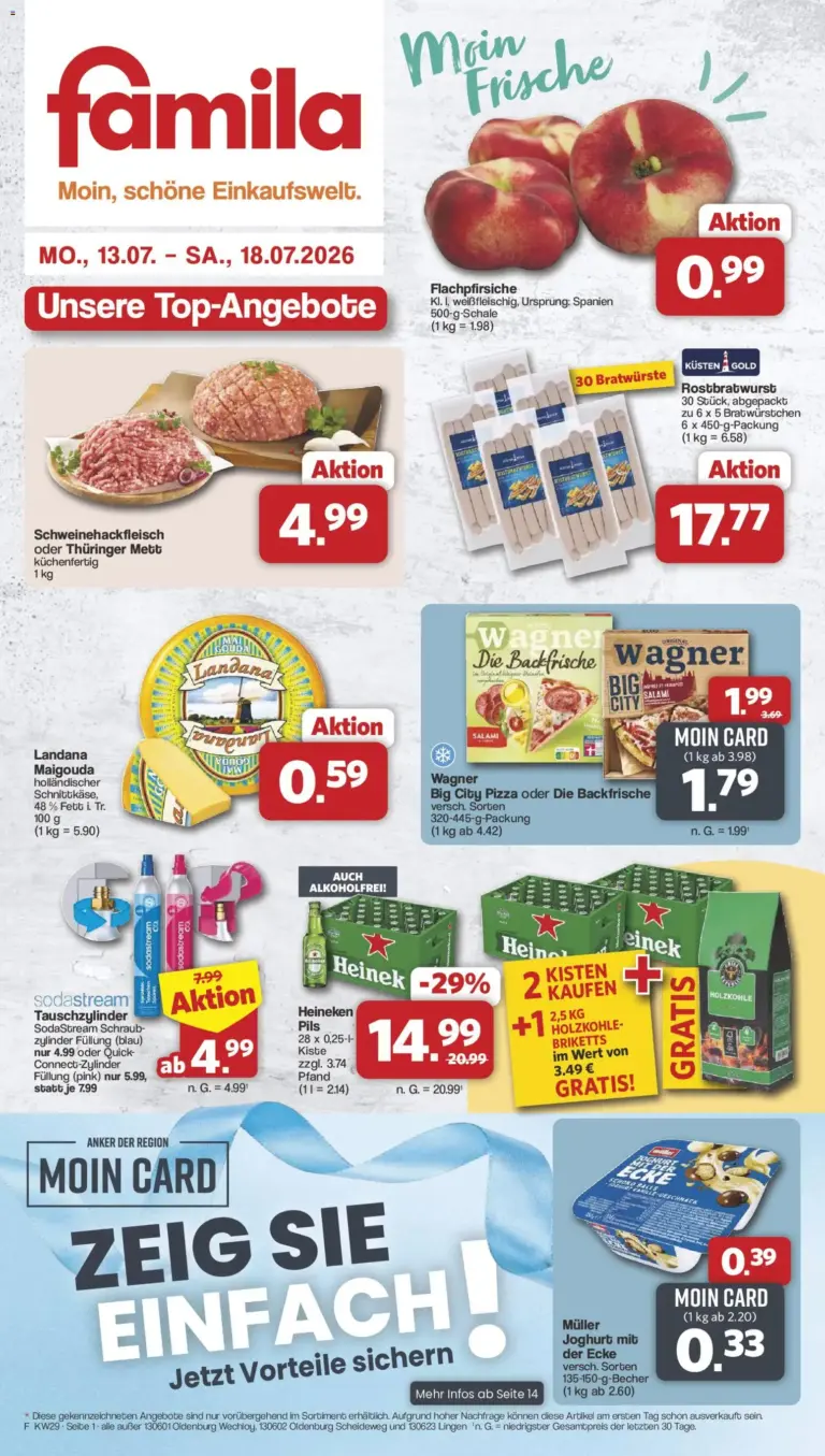 Famila Nordwest Prospekt ab 13.07.2026