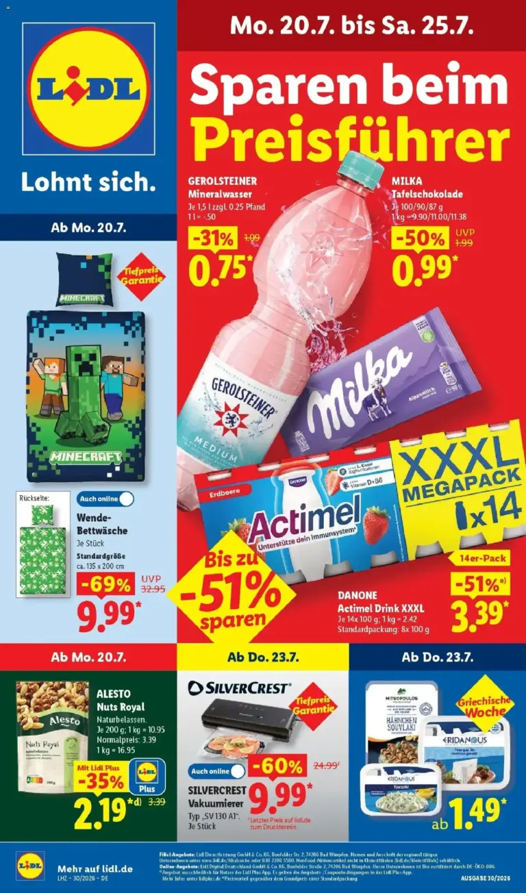 Lidl Prospekt Mahlow ab 20.07.2026