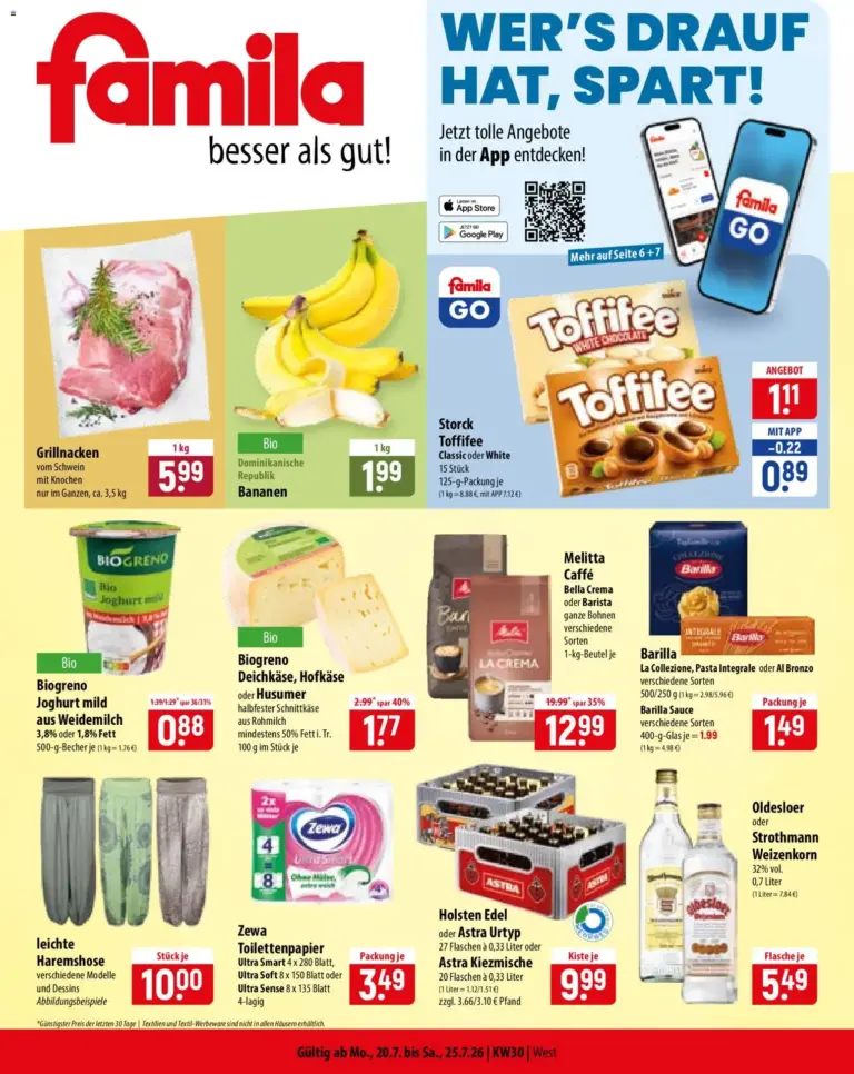 Famila Prospekt ab 20.07.2026