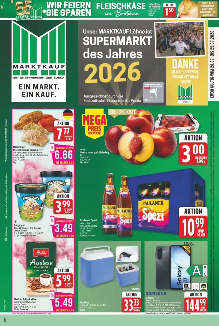 Marktkauf Prospekt ab 20.07.2026
