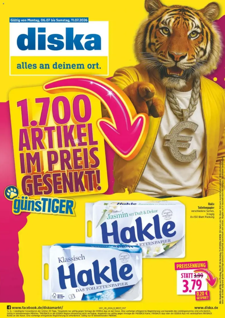 Diska - Diska Sachsen-Thüringen KW28 ab 06.07.2026