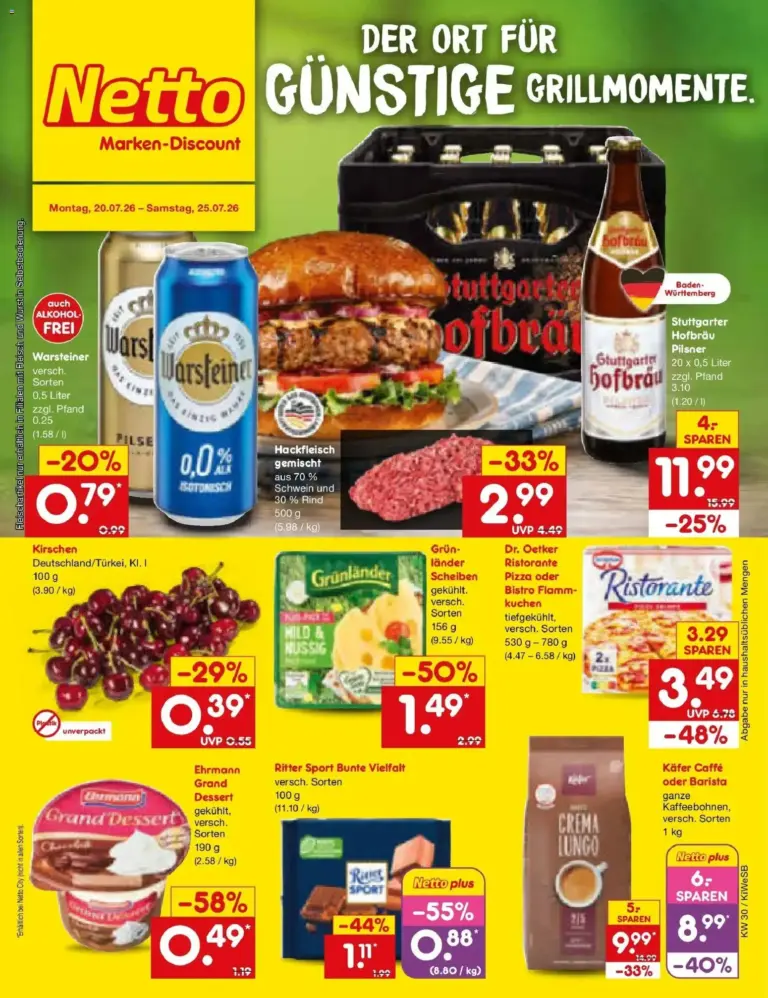 Netto Marken-Discount Prospekt Bad Friedrichshall ab 20.07.2026