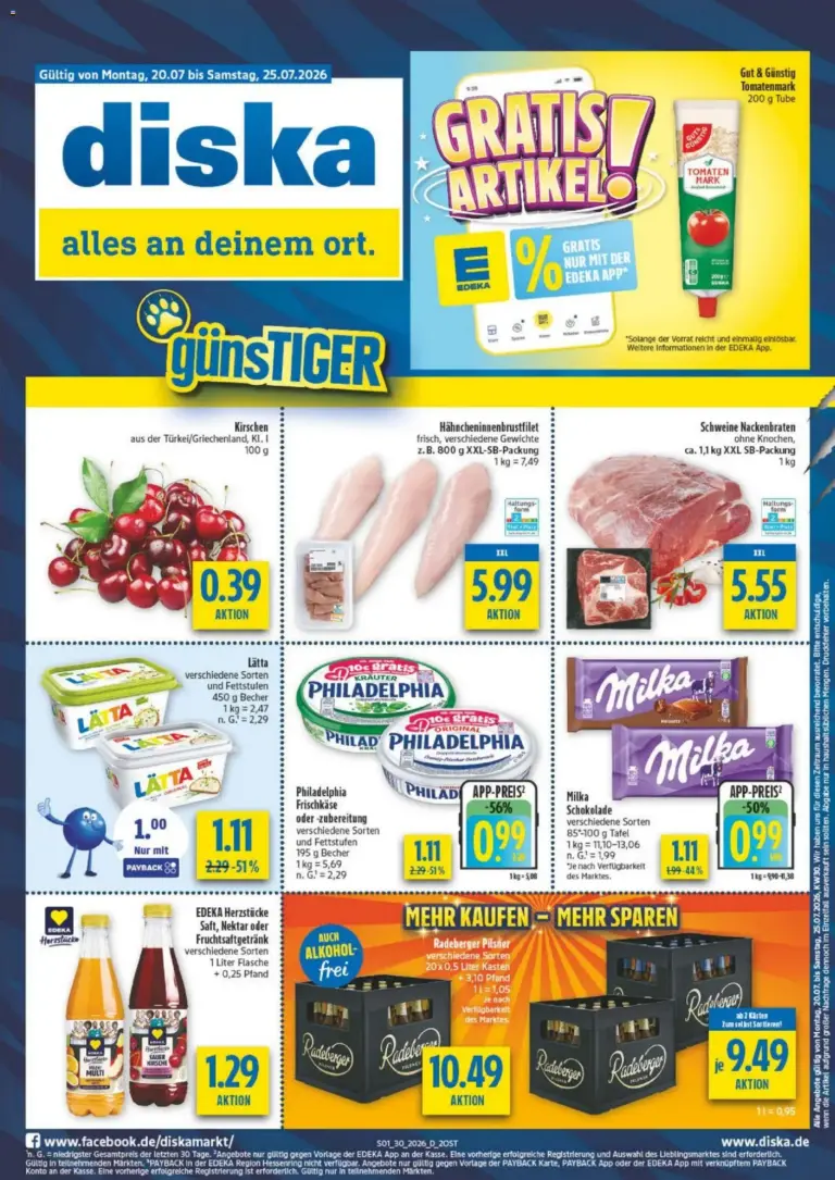 Diska Prospekt ab 20.07.2026