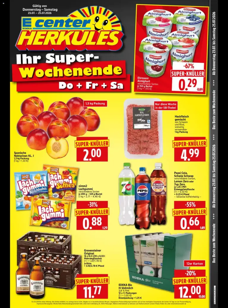HERKULES Sonderbeilage ab 23.07.2026