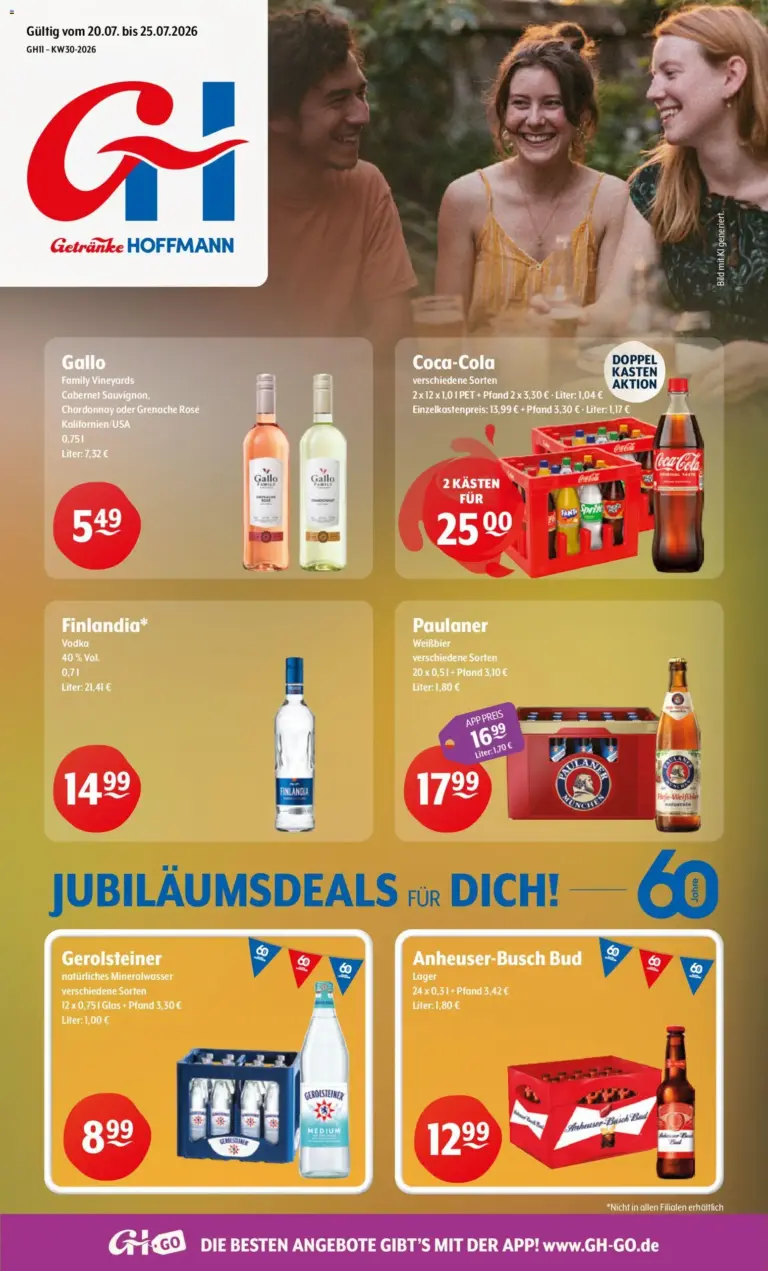 Getränke Hoffmann Prospekt ab 20.07.2026