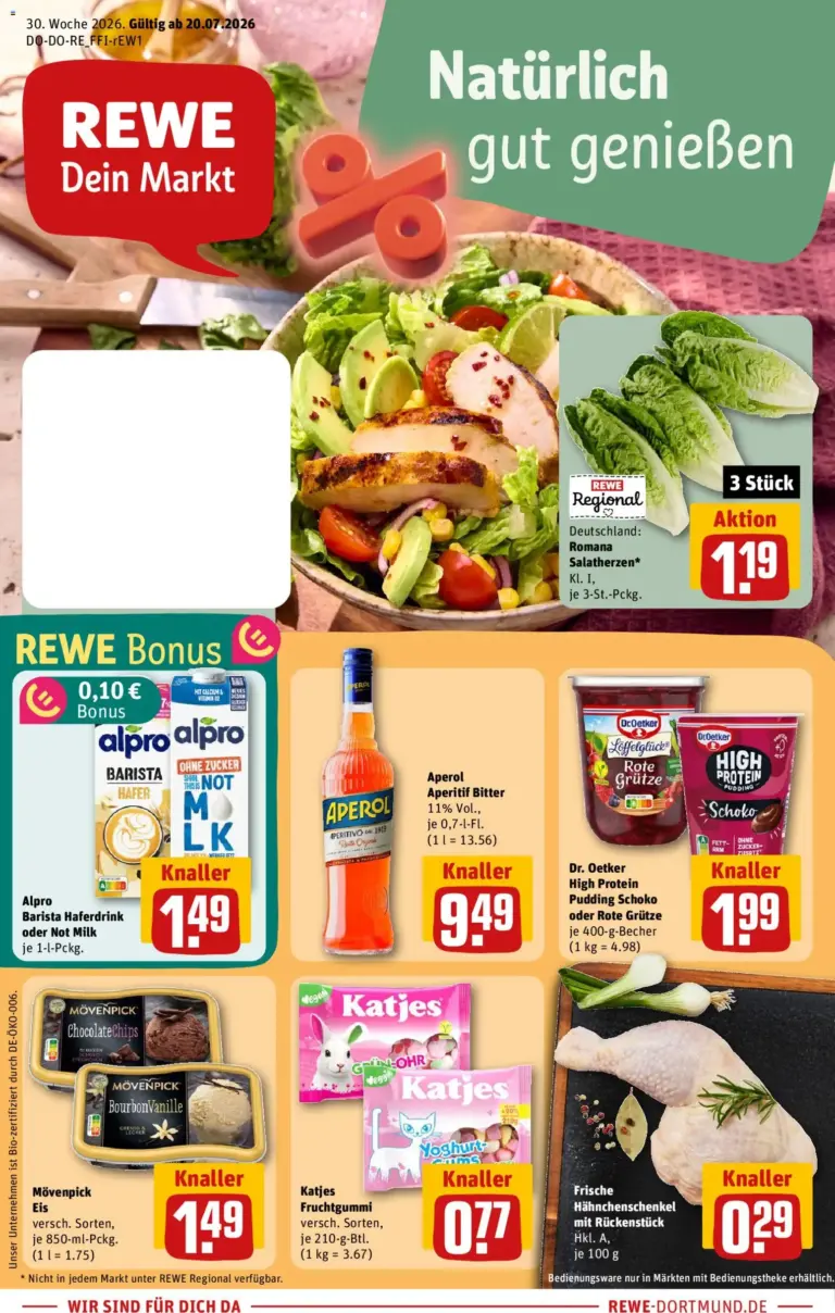 Rewe ihr Kaufpark Prospekt ab 20.07.2026