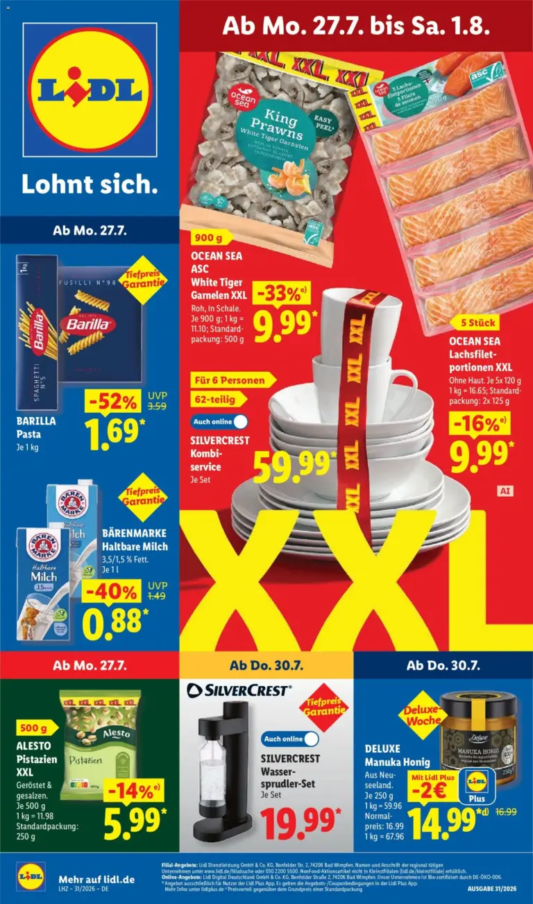 Lidl Prospekt ab 27.07.2026