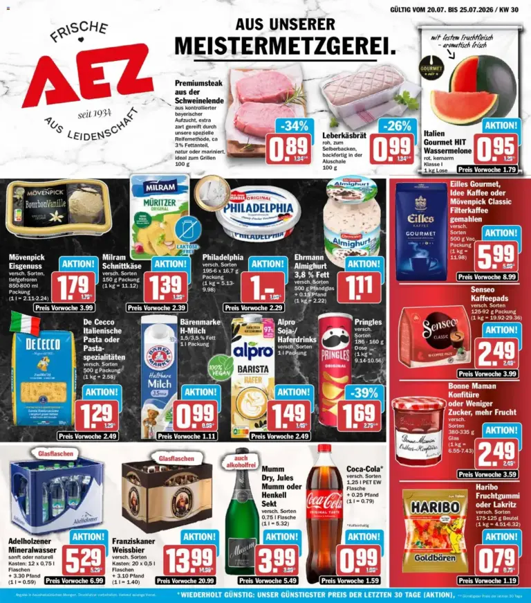 AEZ Prospekt ab 20.07.2026