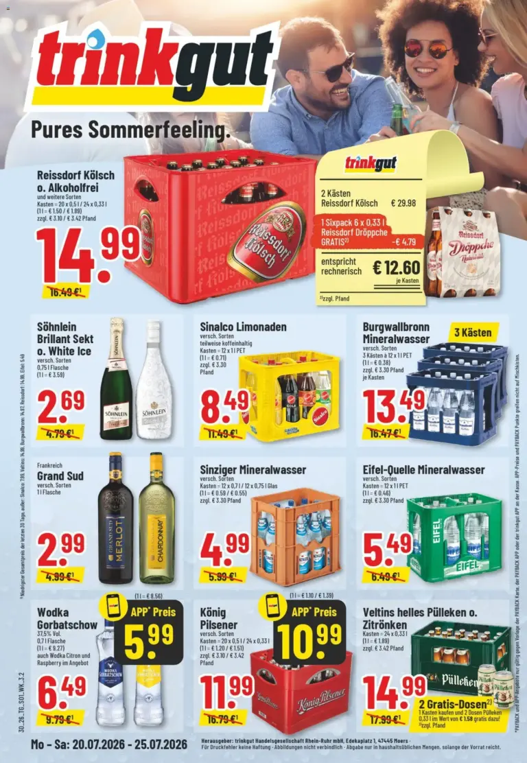 Trinkgut Prospekt ab 20.07.2026
