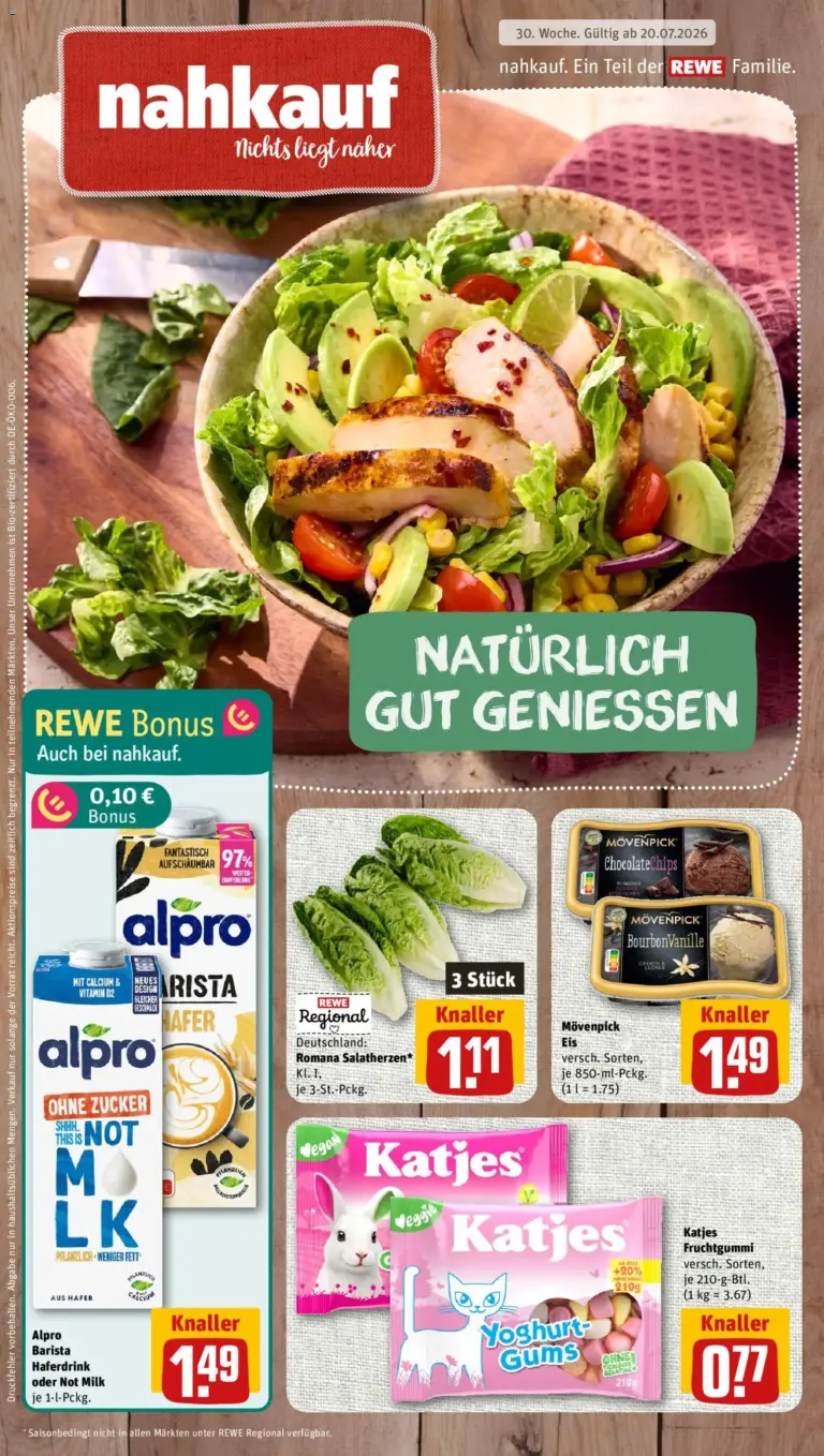 Nahkauf Prospekt ab 20.07.2026