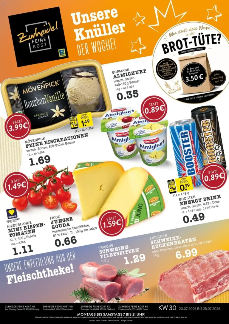 Edeka Prospekt Ab 20 07 2026 Bis 25 07 2026 Diese Woche Zum Bl ttern