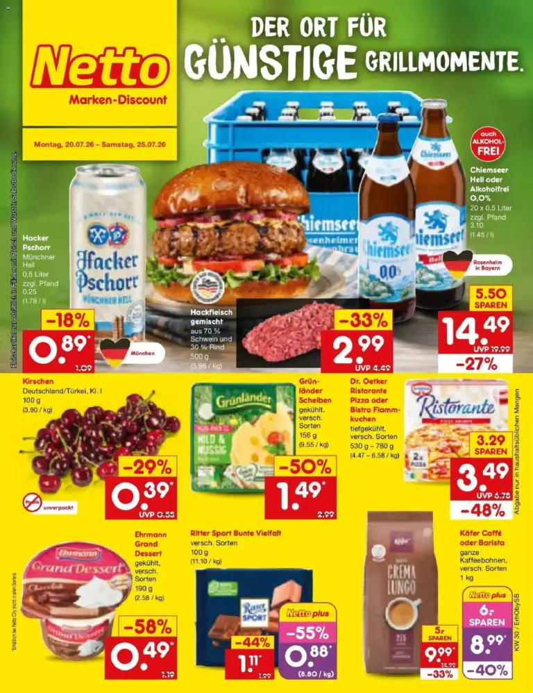Netto Marken-Discount Prospekt Mauern ab 20.07.2026