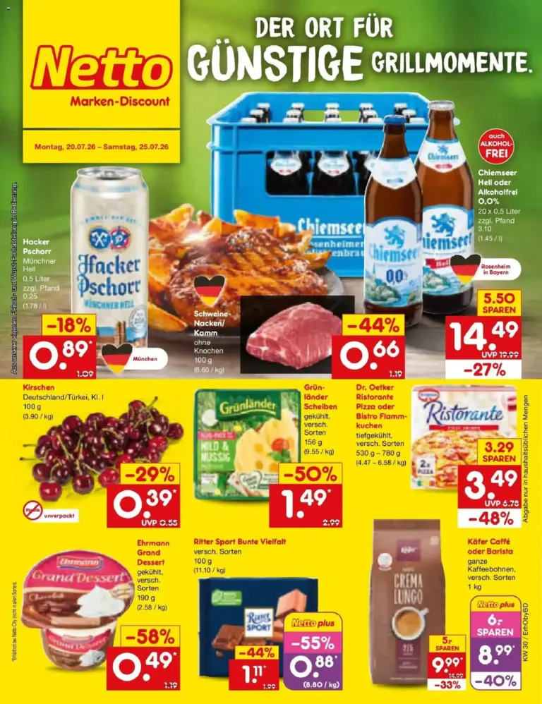 Netto Marken-Discount Prospekt Velden ab 20.07.2026