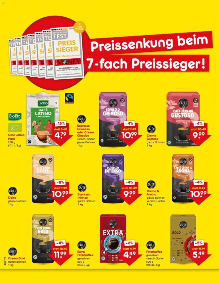 Netto Marken-Discount Preissenkung auf Dauer ab 01.07.2026