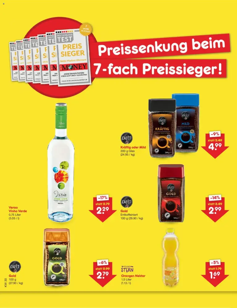 Netto Marken-Discount Preissenkung auf Dauer ab 17.07.2026