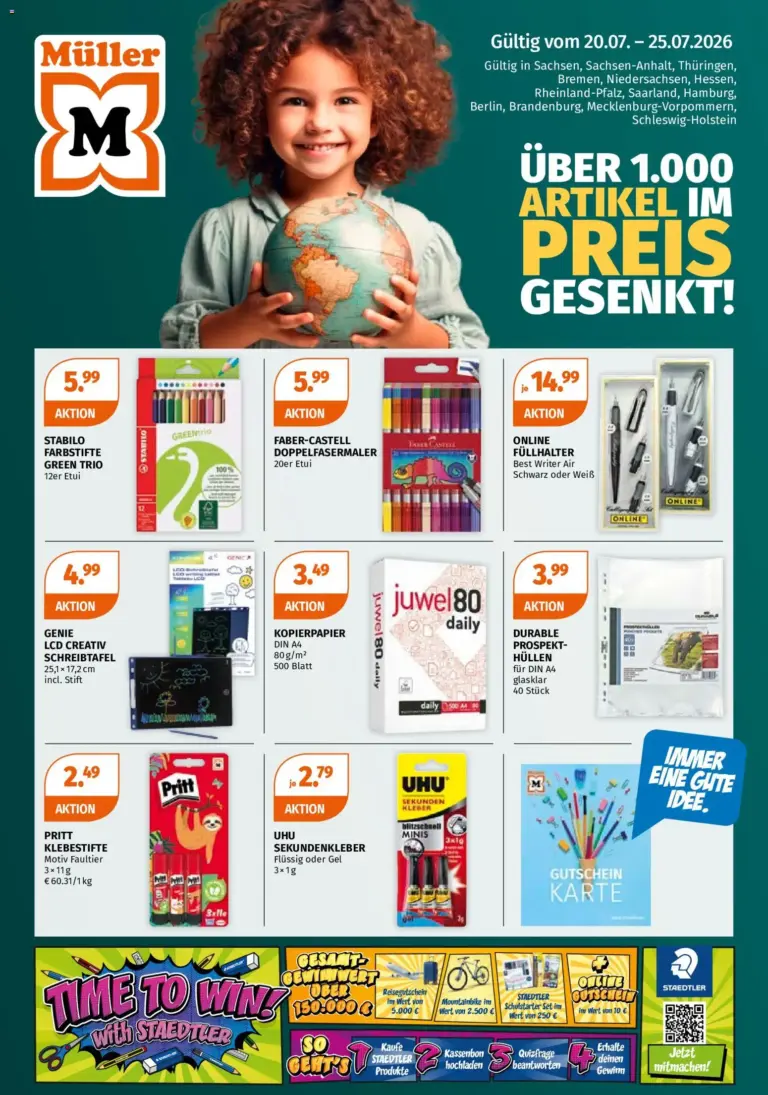 Müller Die Schule ruft ab 20.07.2026