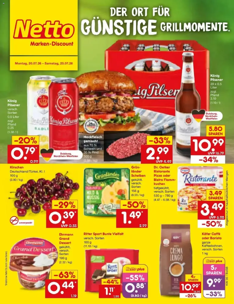 Netto Marken-Discount Prospekt Stadtlohn ab 20.07.2026