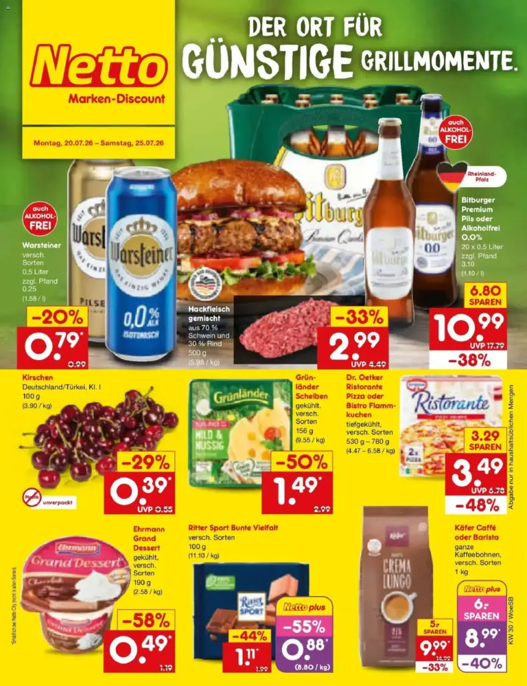 Netto Marken-Discount Prospekt Gemmingen ab 20.07.2026