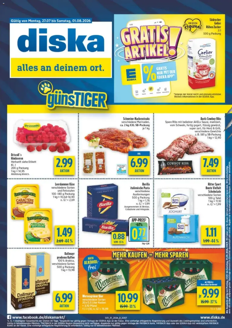 Diska - Diska Sachsen-Thüringen KW31 ab 27.07.2026