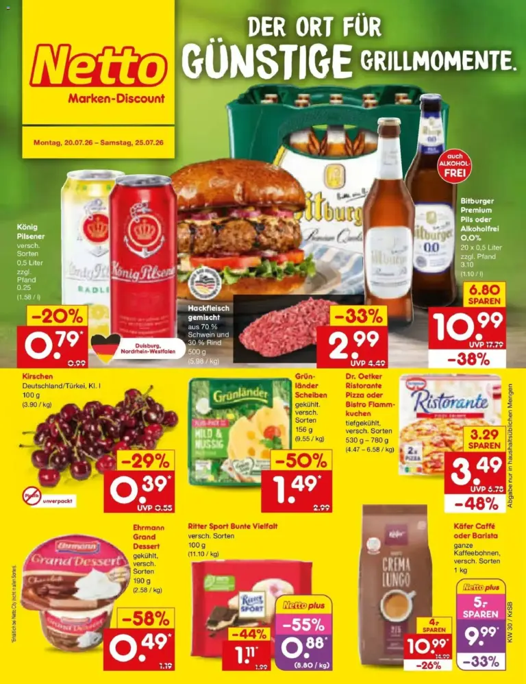 Netto Marken-Discount Prospekt Jüchen ab 20.07.2026