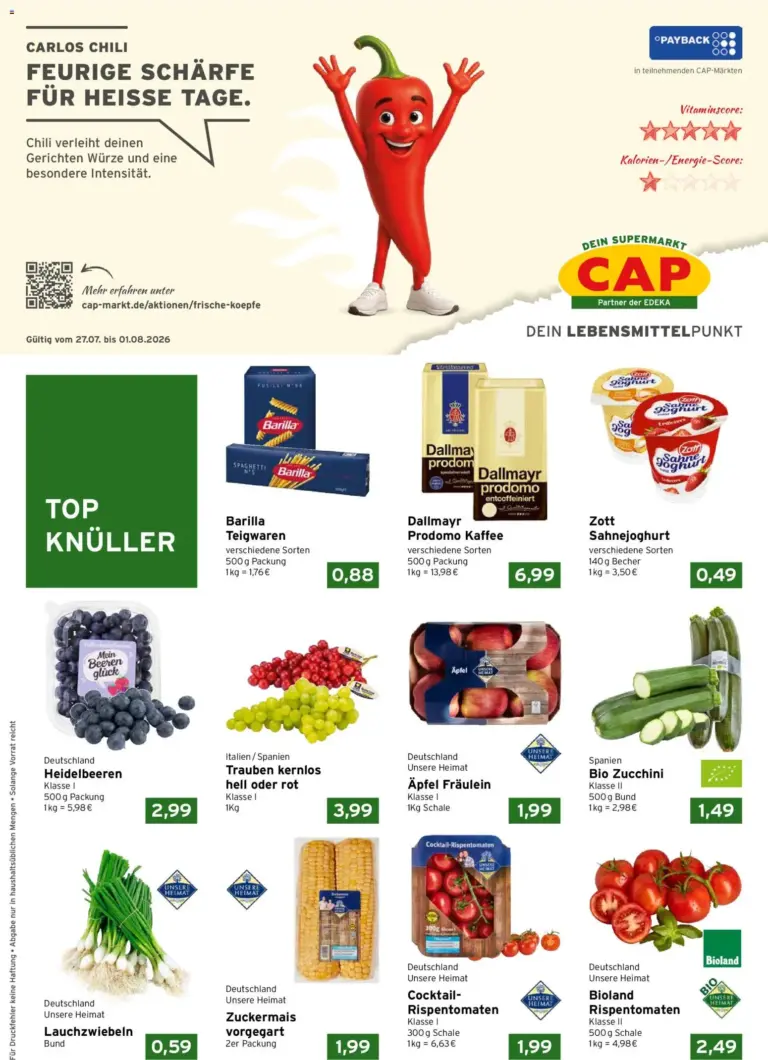 CAP Markt Prospekt ab 27.07.2026