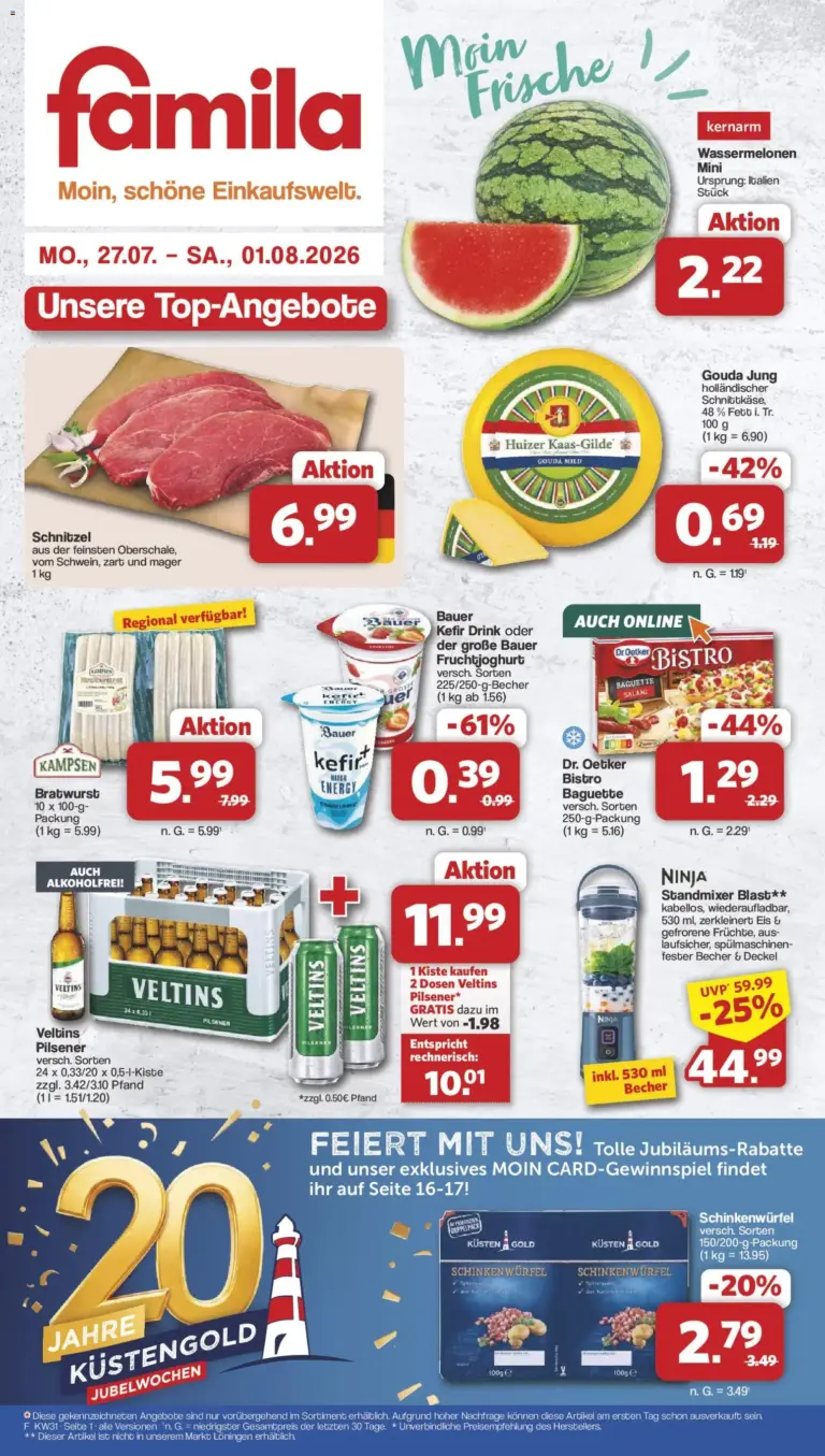 Famila Nordwest Prospekt ab 27.07.2026