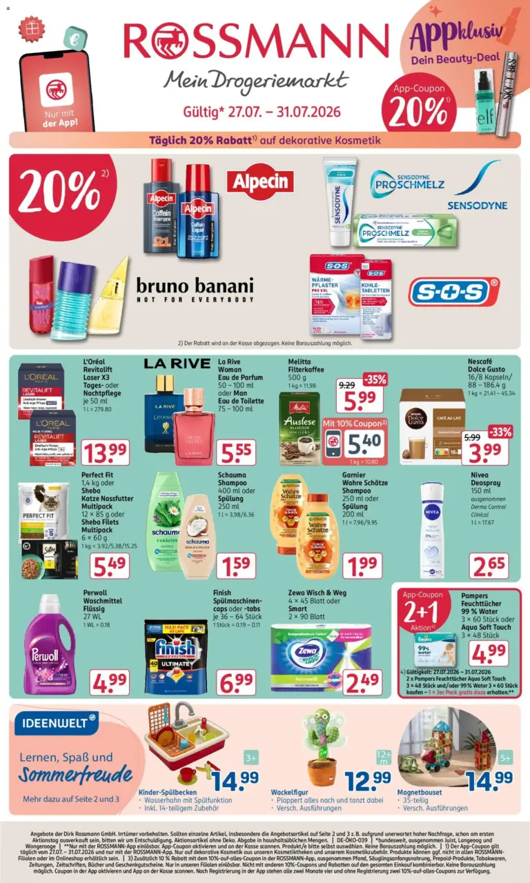 Rossmann Prospekt ab 27.07.2026