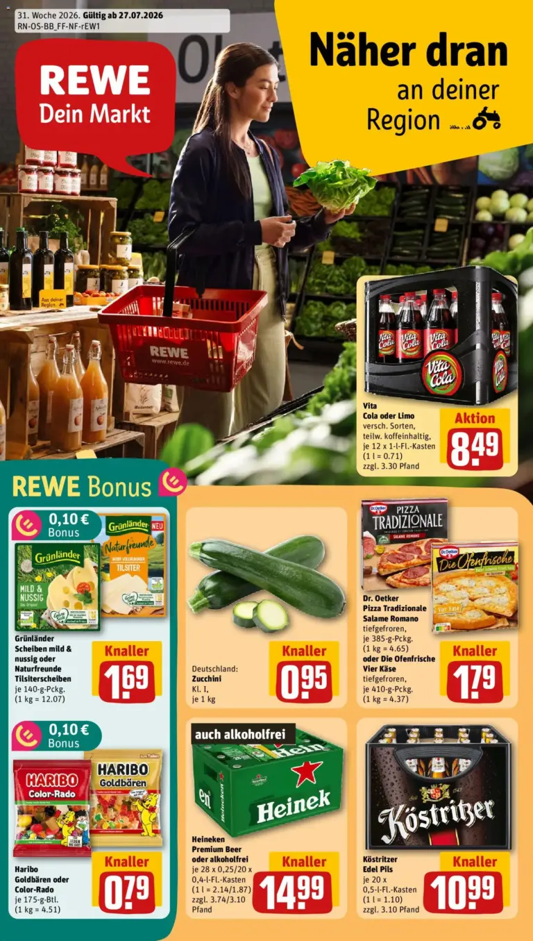 REWE Prospekt ab 27.07.2026