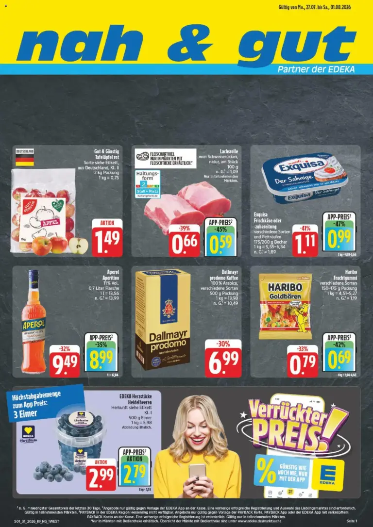 nah & gut Prospekt ab 27.07.2026