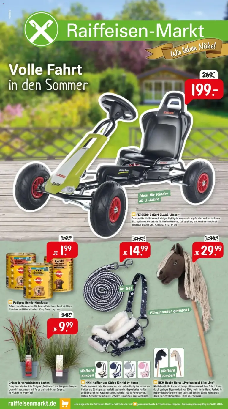 Raiffeisen Markt Prospekt ab 01.08.2026