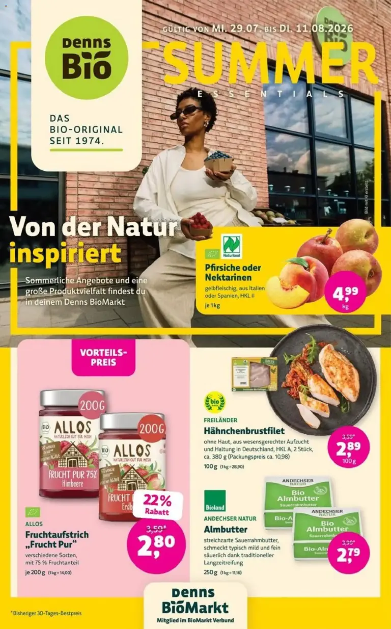 Denns BioMarkt ab 29.07.2026