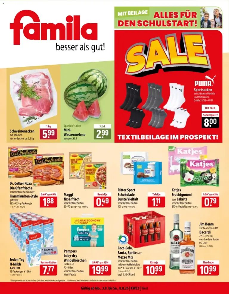 Famila Prospekt ab 03.08.2026