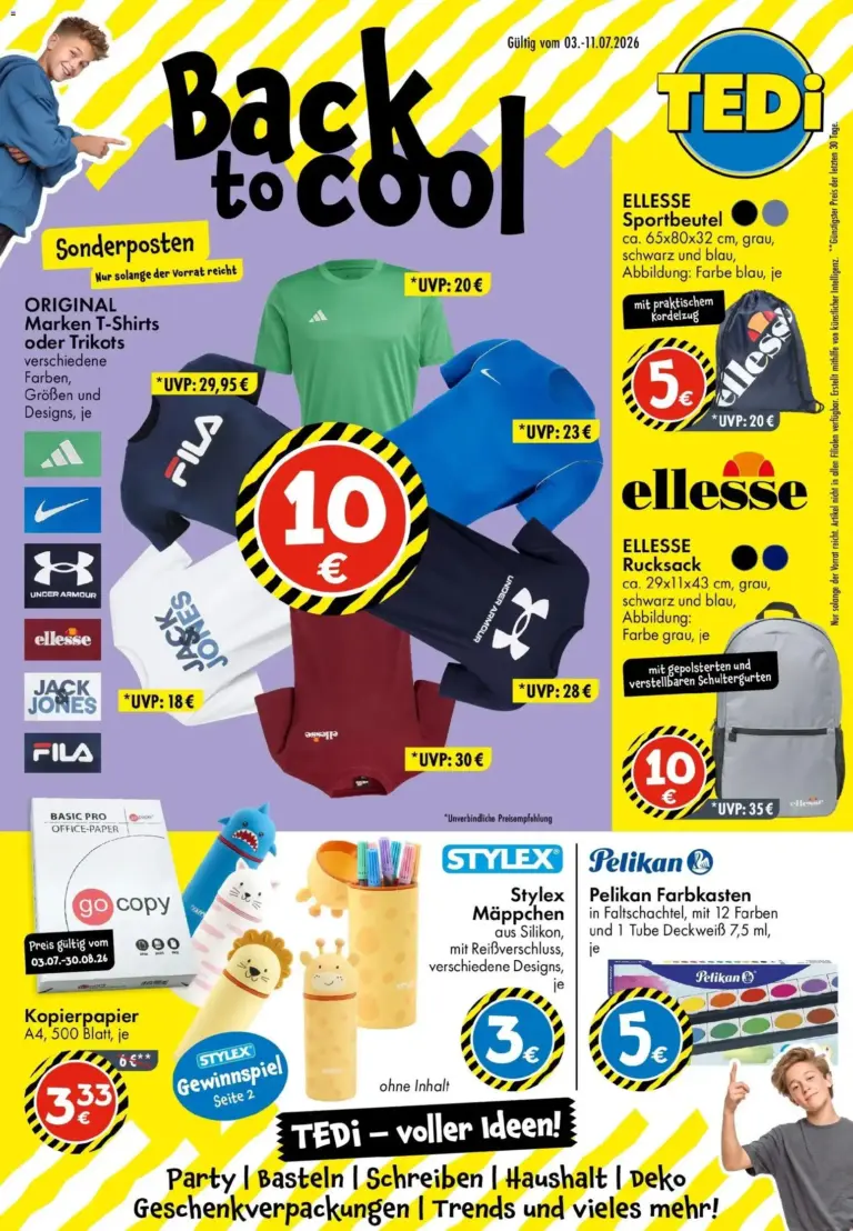 TEDi - TEDi: entdecke die neuen TEDi Trends ab 03.07.2026